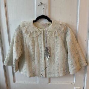 Vintage Bergdorf Goodman Cropped Bed Coat